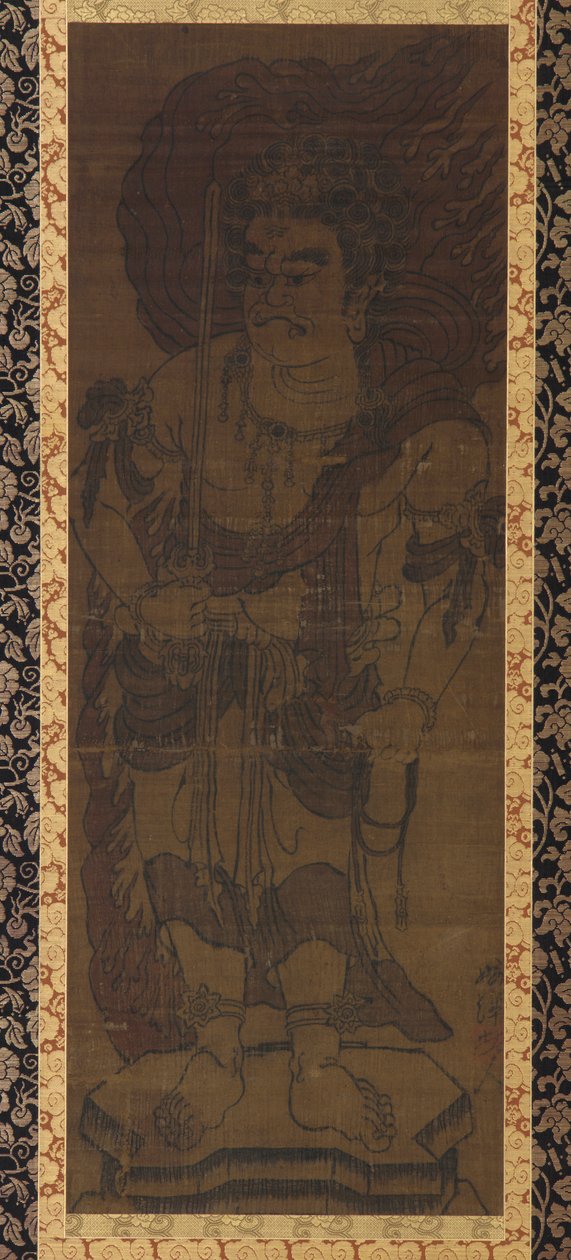 बौद्ध देवता: फुडो मायो 'ओ, कामकुरा काल, 1308-1388। द्वारा रयुशु शुताकु