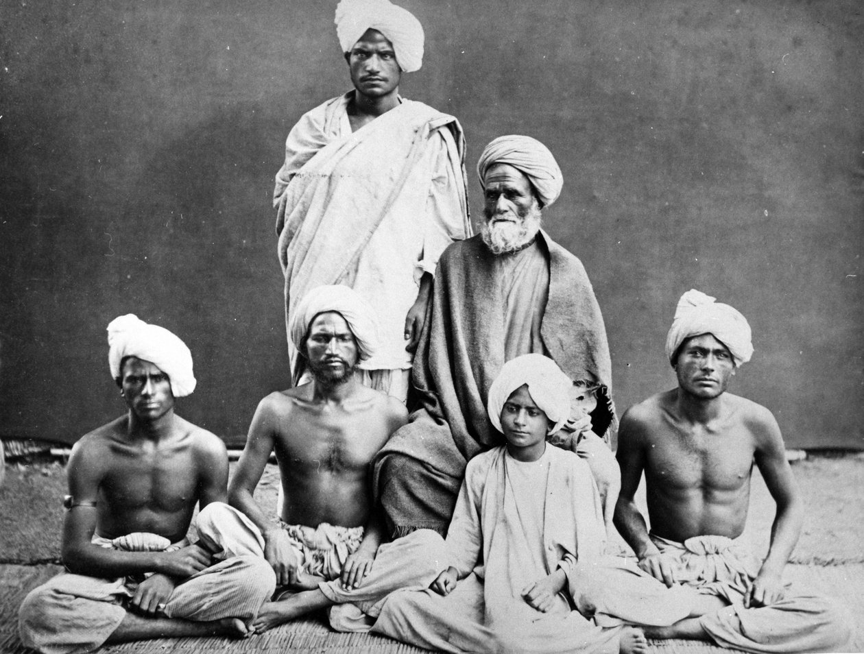 कश्मीरी बोटमेन, सी .1860 के द्वारा एस। और शेफर्ड, सी। बॉर्न