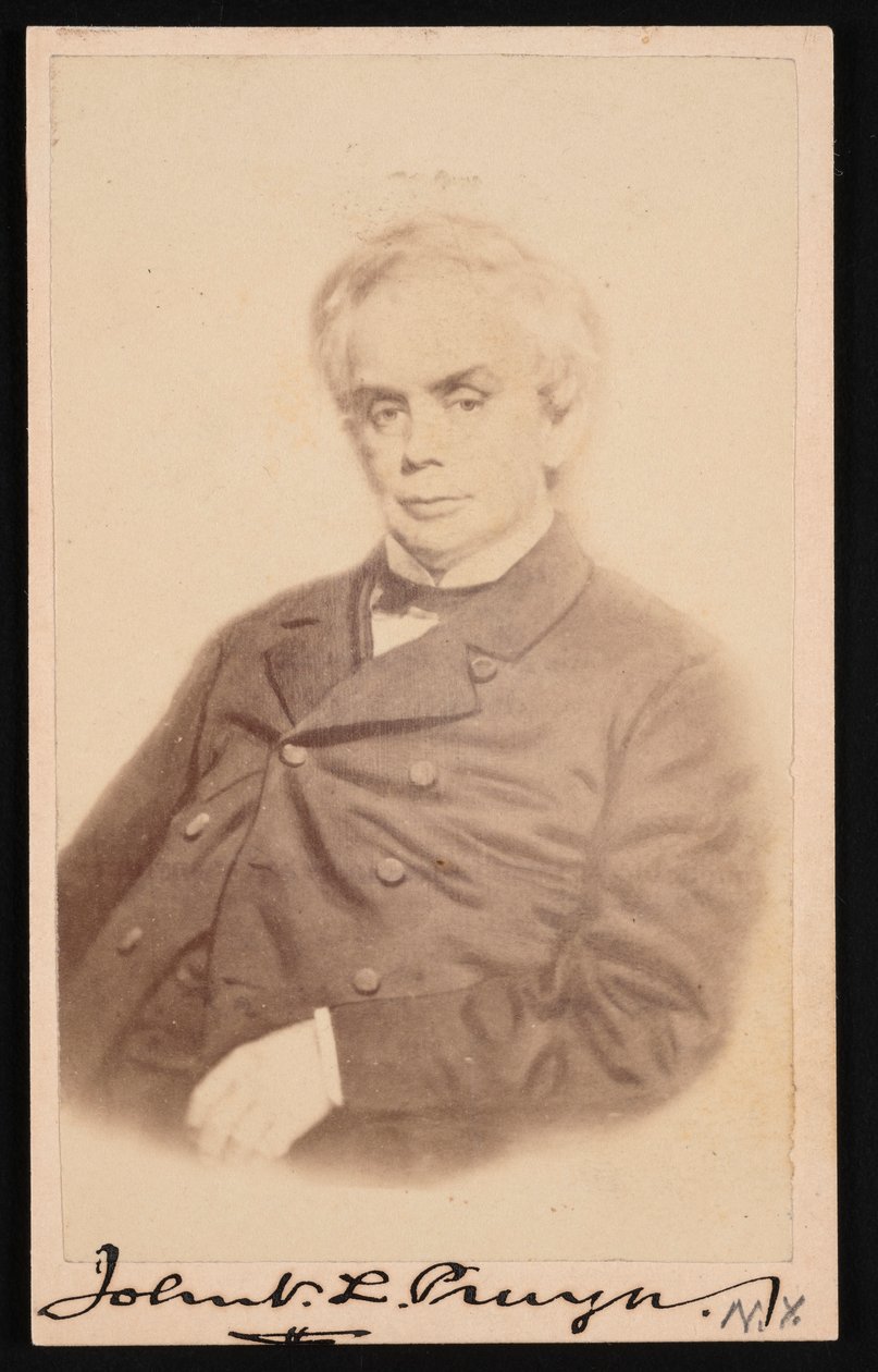 1877 से पहले जॉन वीएल जॉन वानशैक लांसिंग प्रुएन 1811-1877 का पोर्ट्रेट। द्वारा एसजे थॉम्पसन