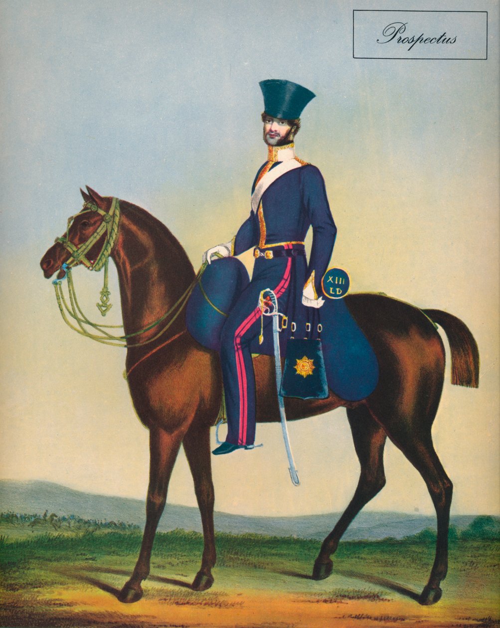 13 वां लाइट ड्रैगन्स, c1830 द्वारा एस एस्चौज़ियर