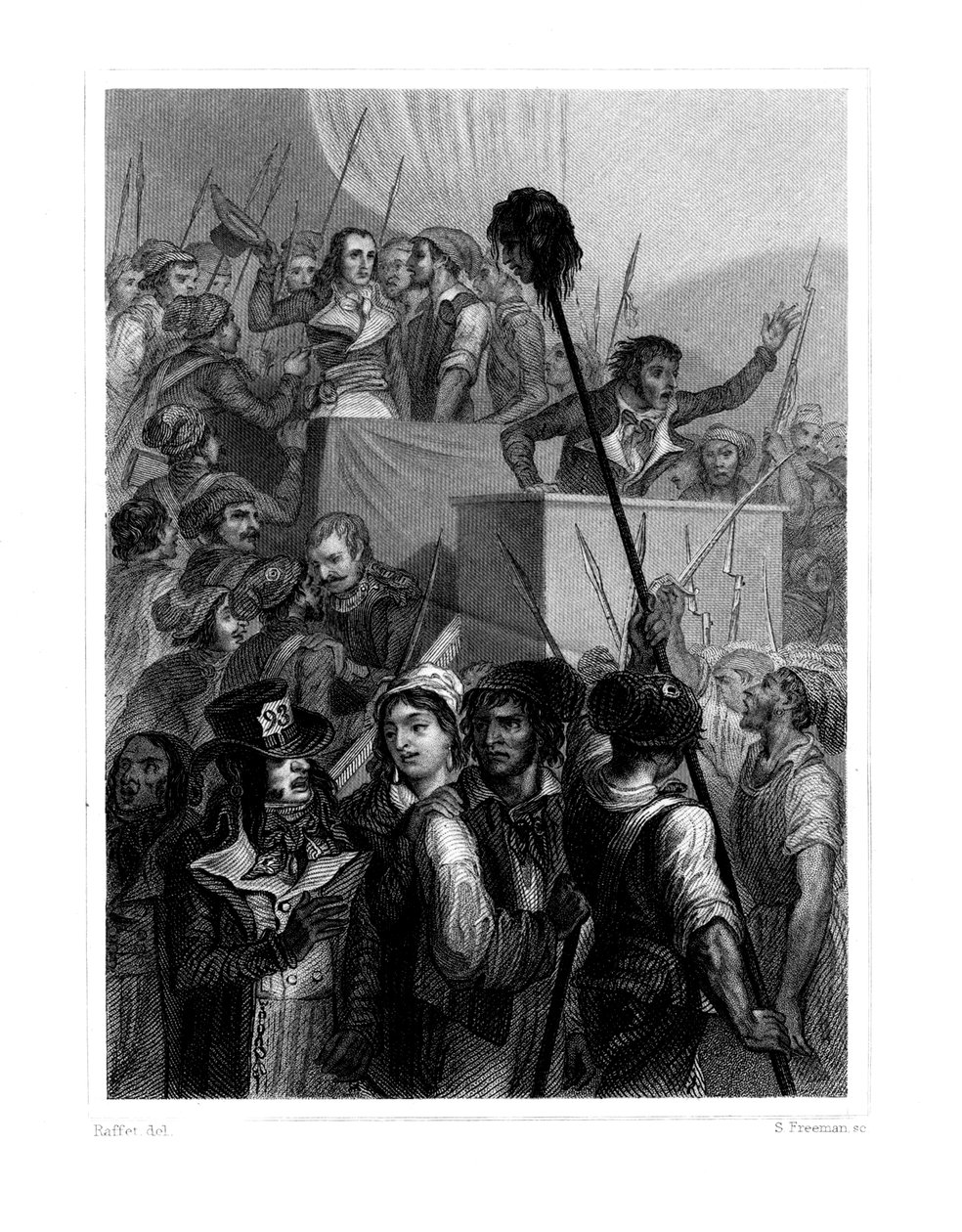 कन्वेंशन में लोग, 20 मई 1795, 1845 द्वारा एस। फ्रीमैन