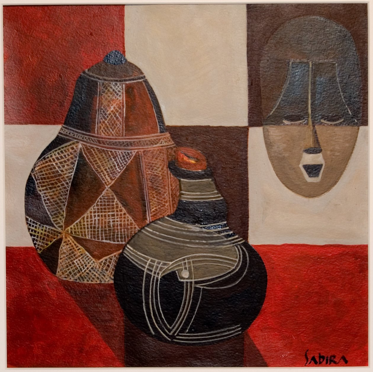 हनी, 2007 (गौचे और एक्रिलिक) द्वारा सबिरा मानेक