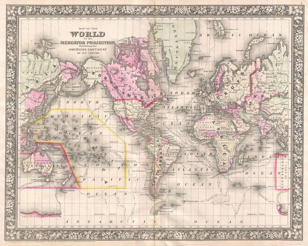 Geographicus द्वारा सैमुअल ऑगस्टस मिशेल