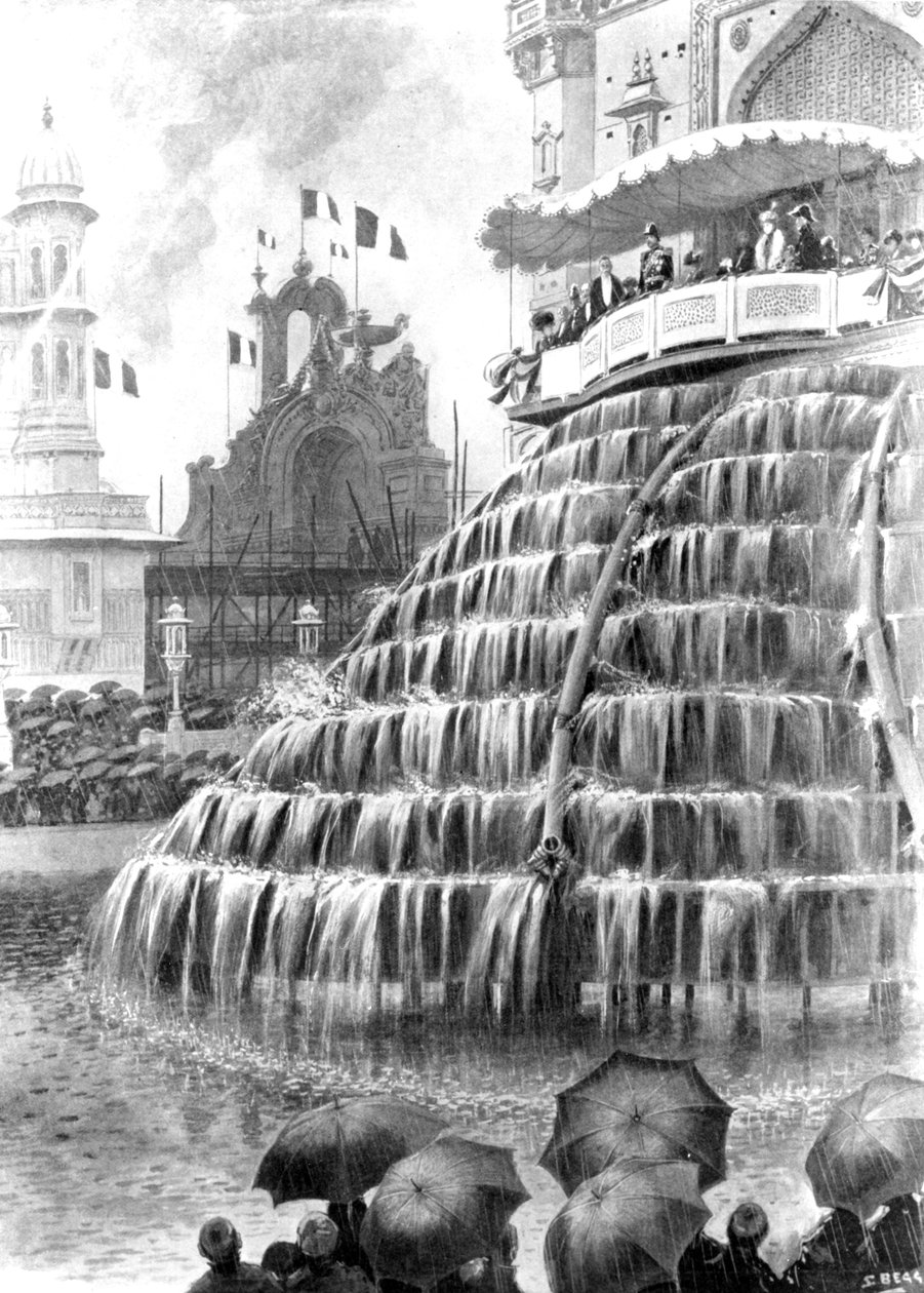 23 अक्टूबर 1908 को &39;द इलस्ट्रेटेड लंदन न्यूज&39; से बारिश की उम्मीद में एक राज्य समारोह द्वारा शमूएल भिखारी