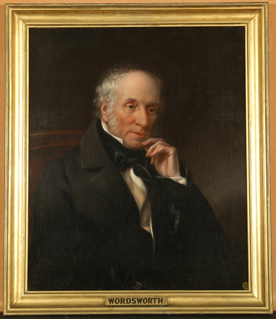 विलियम वर्ड्सवर्थ का पोर्ट्रेट, 1844 द्वारा शमूएल क्रोष्टवाइट