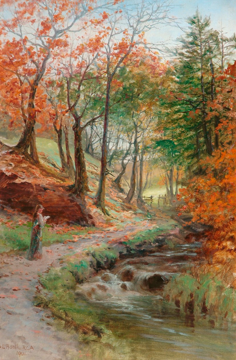 डीन वुड, राइविंगटन के पास, 1901 द्वारा सैमुअल लॉसन बूथ