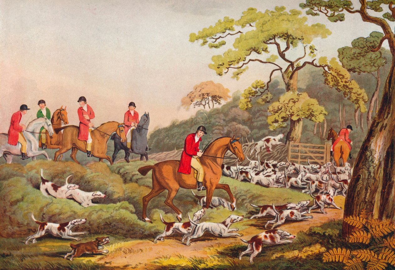 कवरिंग के लिए जा रहे हैं, c1810, 1922 द्वारा सैमुअल हॉविट