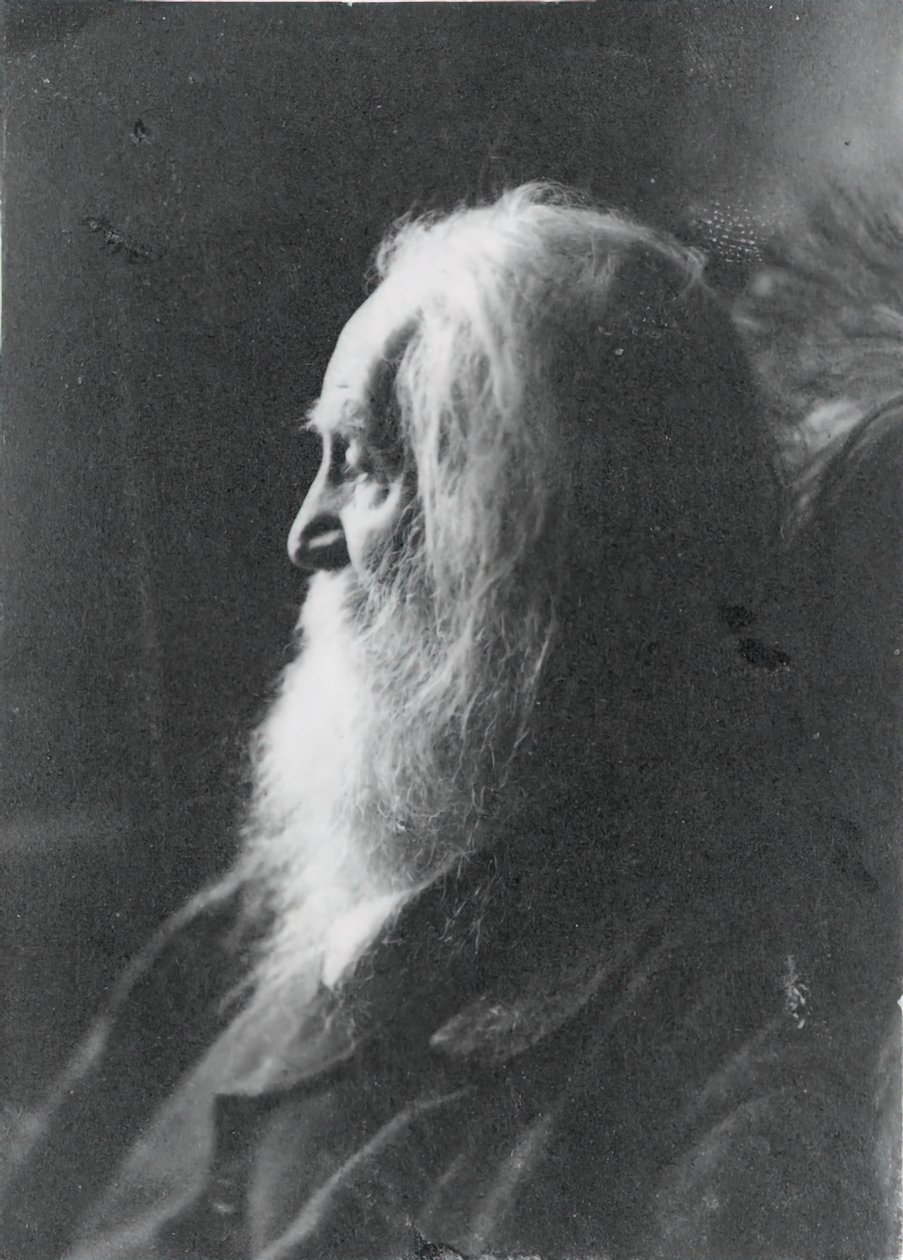 कैमडेन, एनजे में वॉल्ट व्हिटमैन, सी। 1891. द्वारा सैमुअल मरे