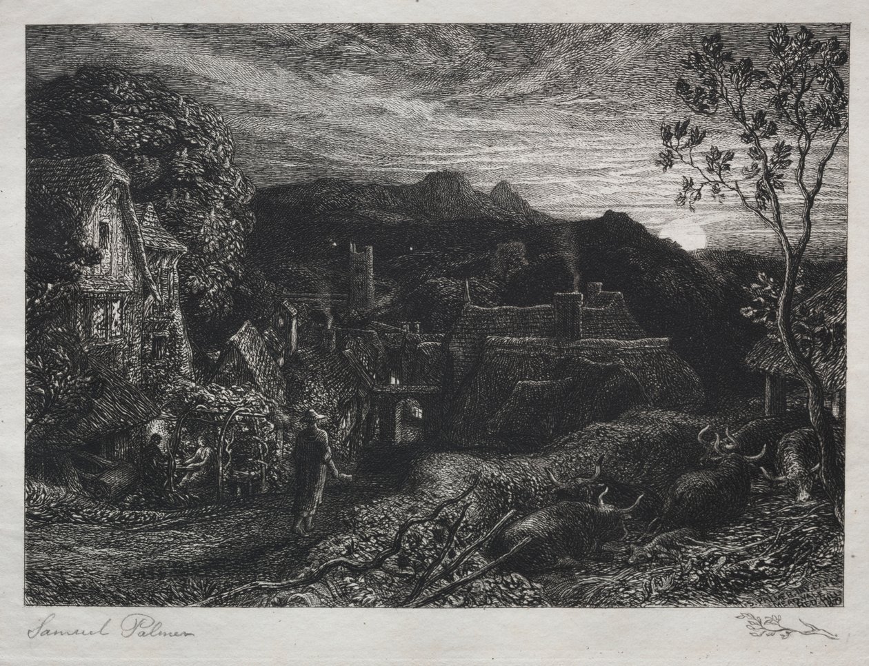 द बेलमैन, 1879। द्वारा सैमुअल पामर