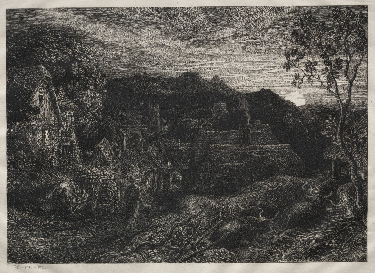 द बेलमैन, 1879। द्वारा सैमुअल पामर