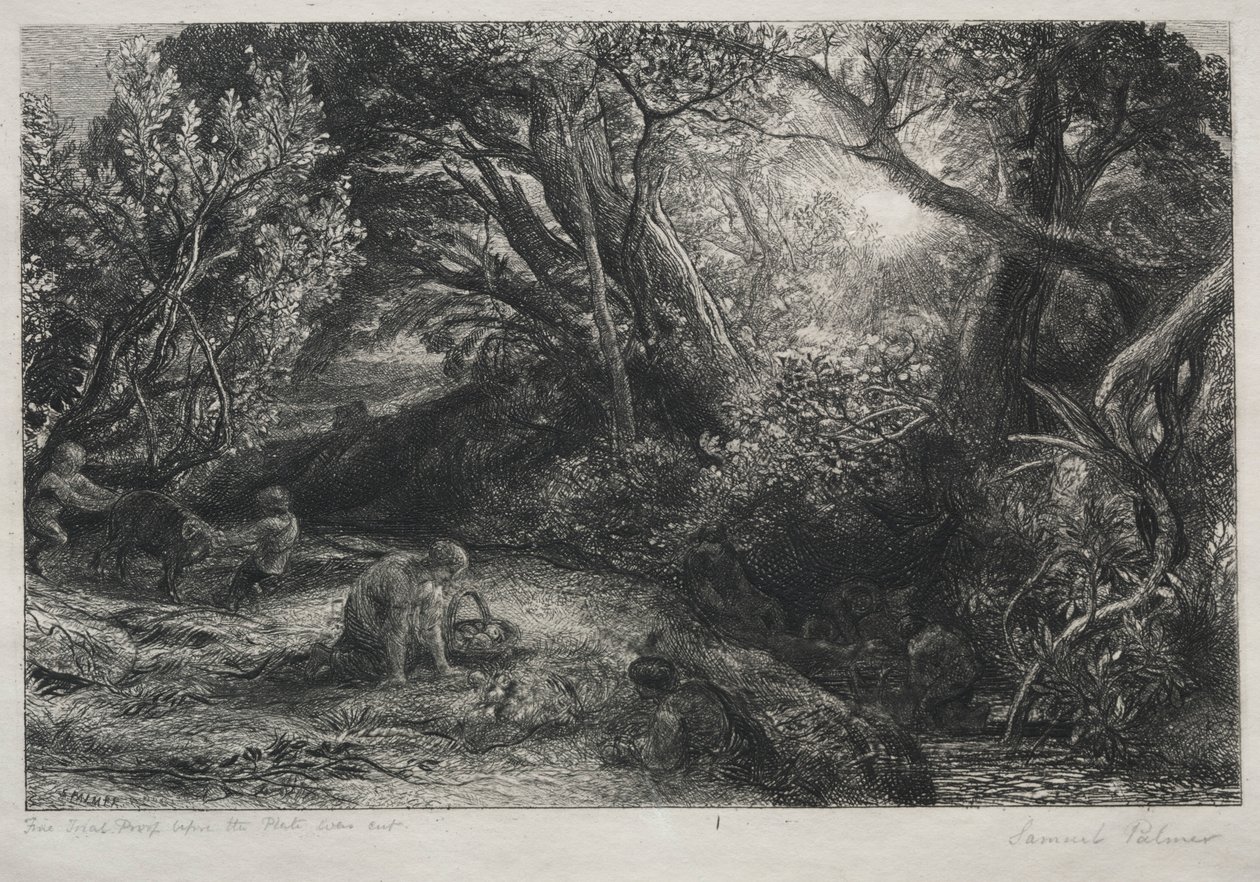 द मॉर्निंग ऑफ लाइफ, 1860-1861। द्वारा सैमुअल पामर
