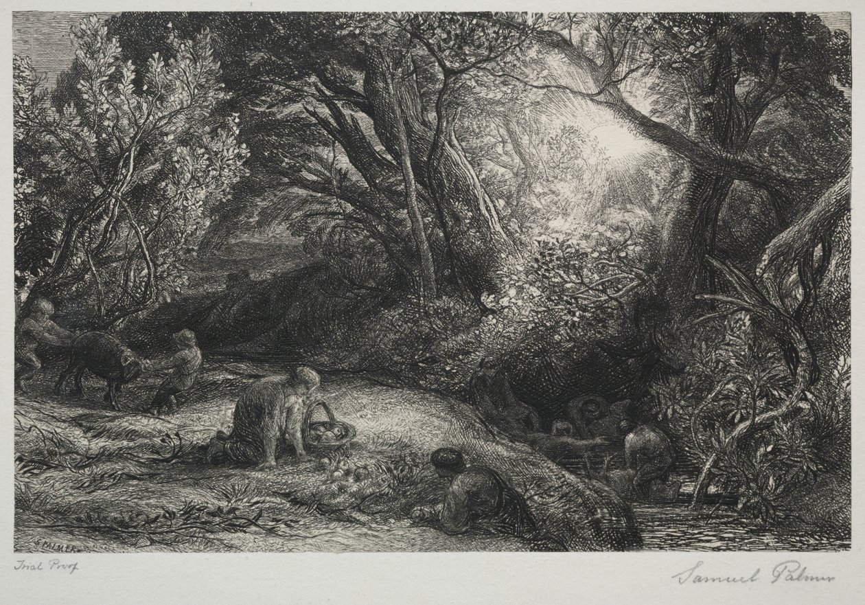 द मॉर्निंग ऑफ लाइफ, 1860-1861। द्वारा सैमुअल पामर