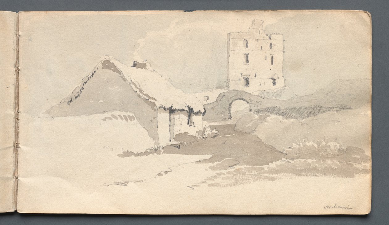 स्केचबुक: नॉरम, 1814। द्वारा सैमुअल प्राउट