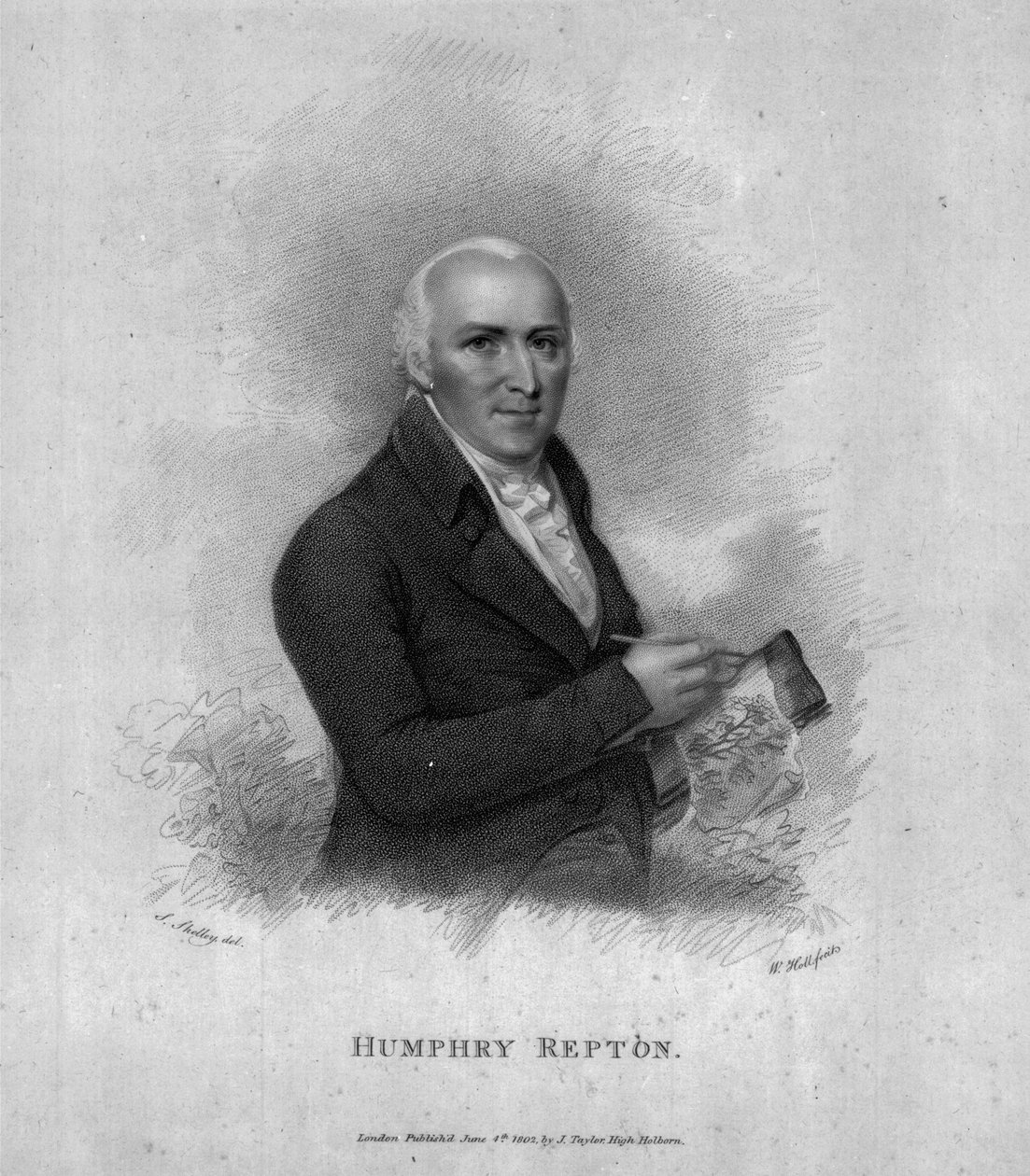 विलियम हॉल सीनियर, 1802 द्वारा उकेरा गया हम्फ्री रिटन द्वारा सैमुअल शेली