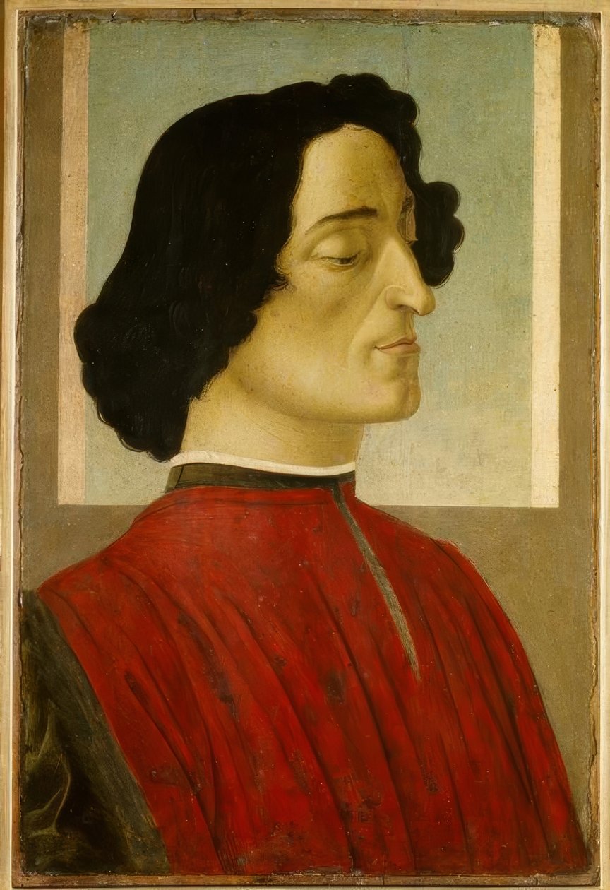 Giuliano de &39;Medici - Gem। वी। Botticelli द्वारा सैंड्रो बॉटलिकली