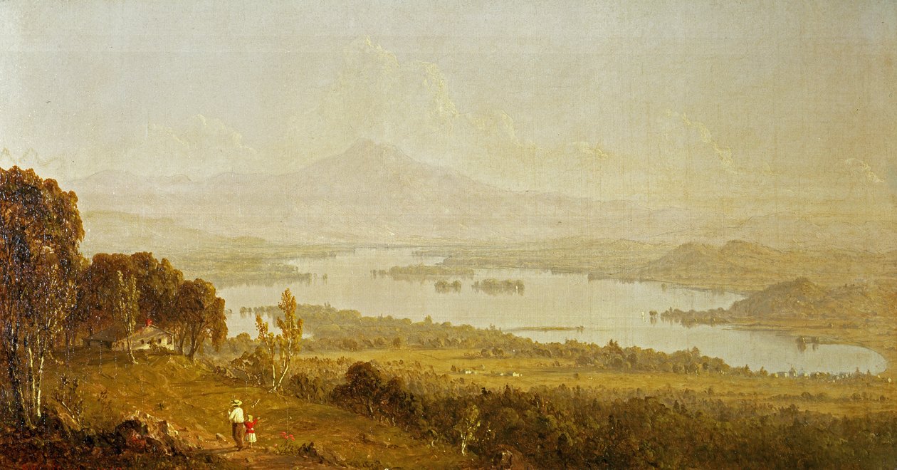 विनिपीसेगी झील, 1858 द्वारा सैनफोर्ड रॉबिन्सन गिफोर्ड