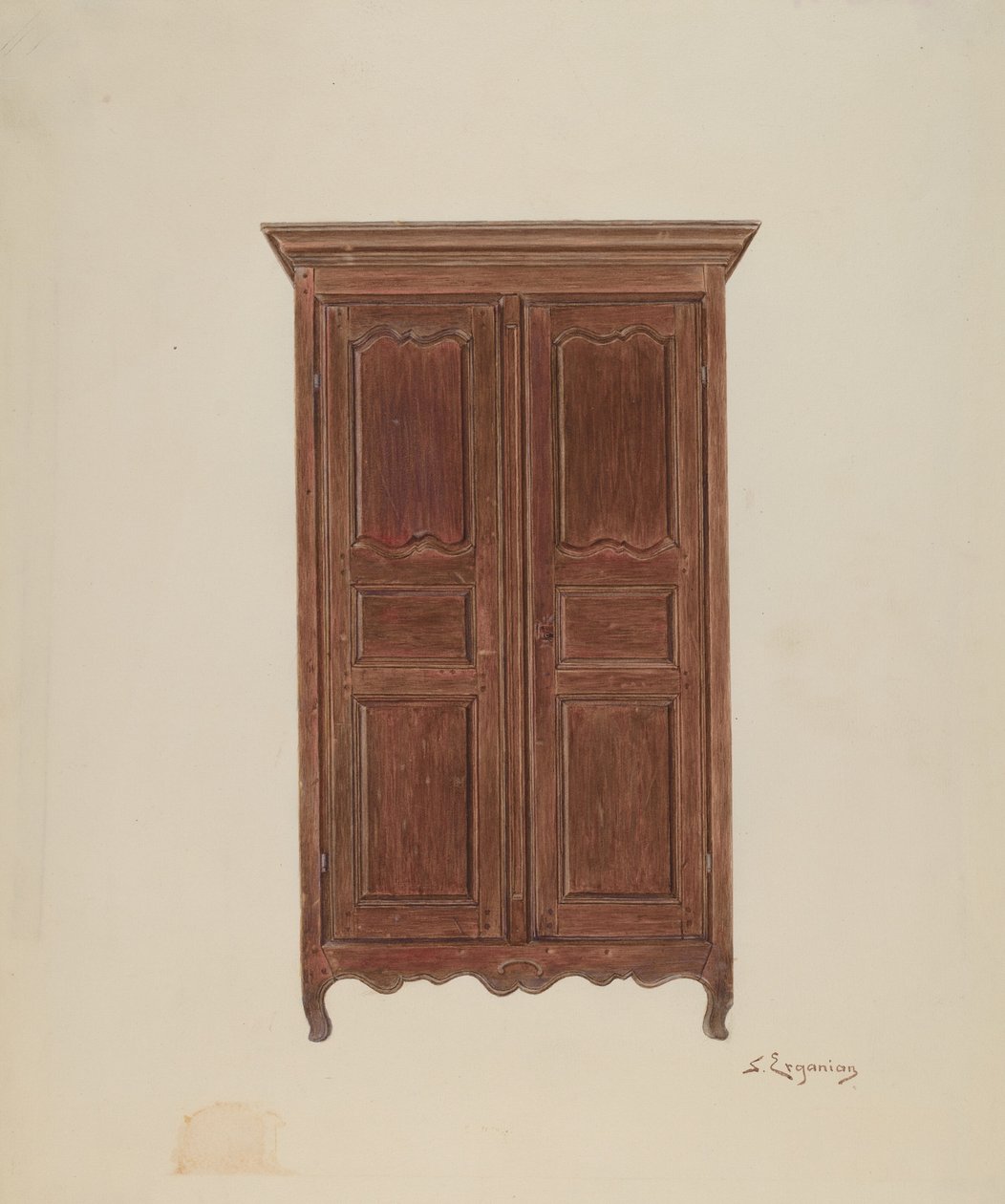 अलमारी, सी. 1939. द्वारा सरकिस एर्गैनियन