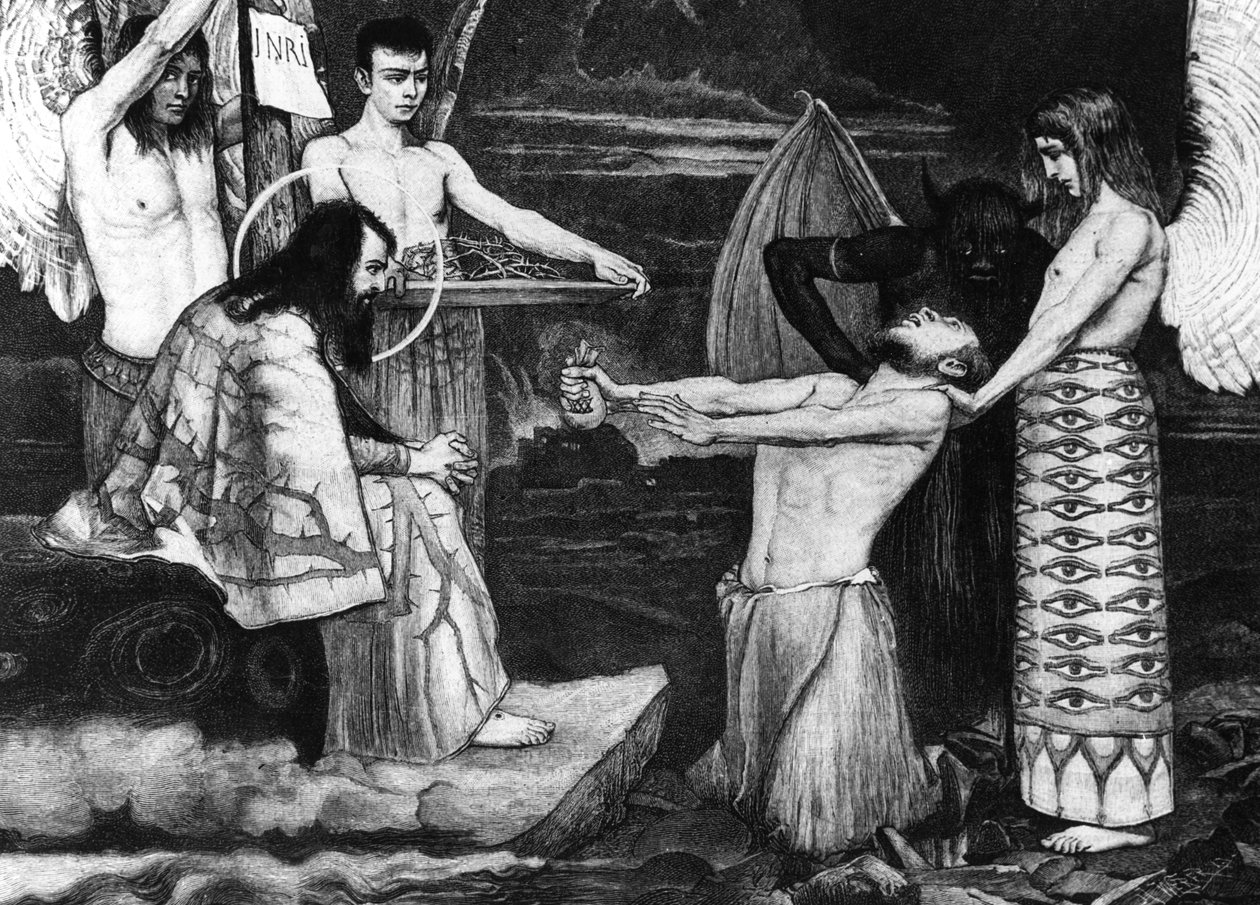1896 में क्राइस्ट से पहले एक बैठक द्वारा साशा श्नाइडर