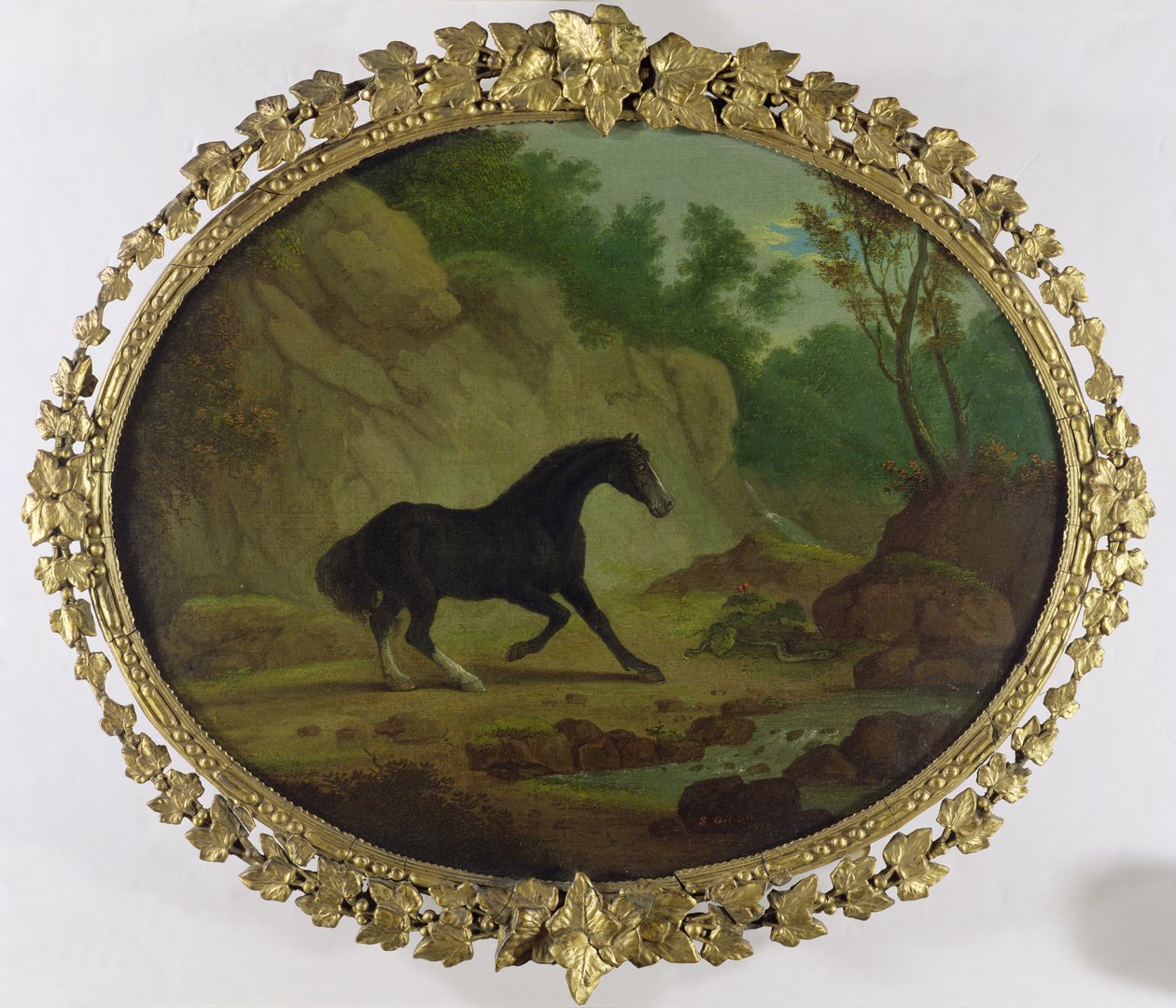 सांप से घबराया हुआ एक घोड़ा, 1792 द्वारा सव्रे गिलपिन