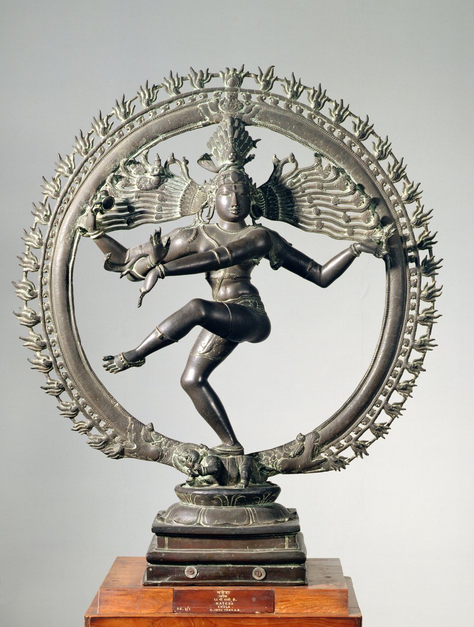 शिव नटराज, तमिलनाडु, स्वर्गीय चोल (कांस्य) द्वारा स्कूल इंडियन