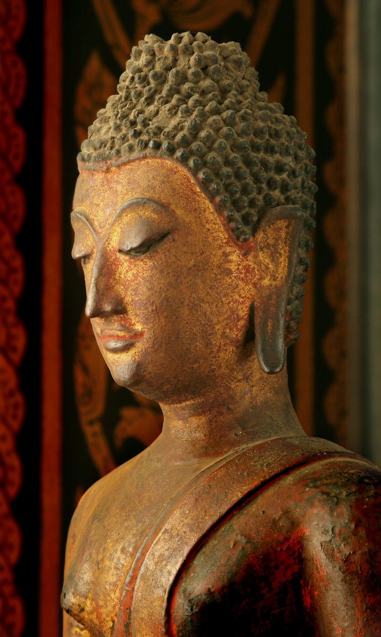 लन्ना सुखोथाई शैली बुद्ध (कांस्य) द्वारा स्कूल थाई