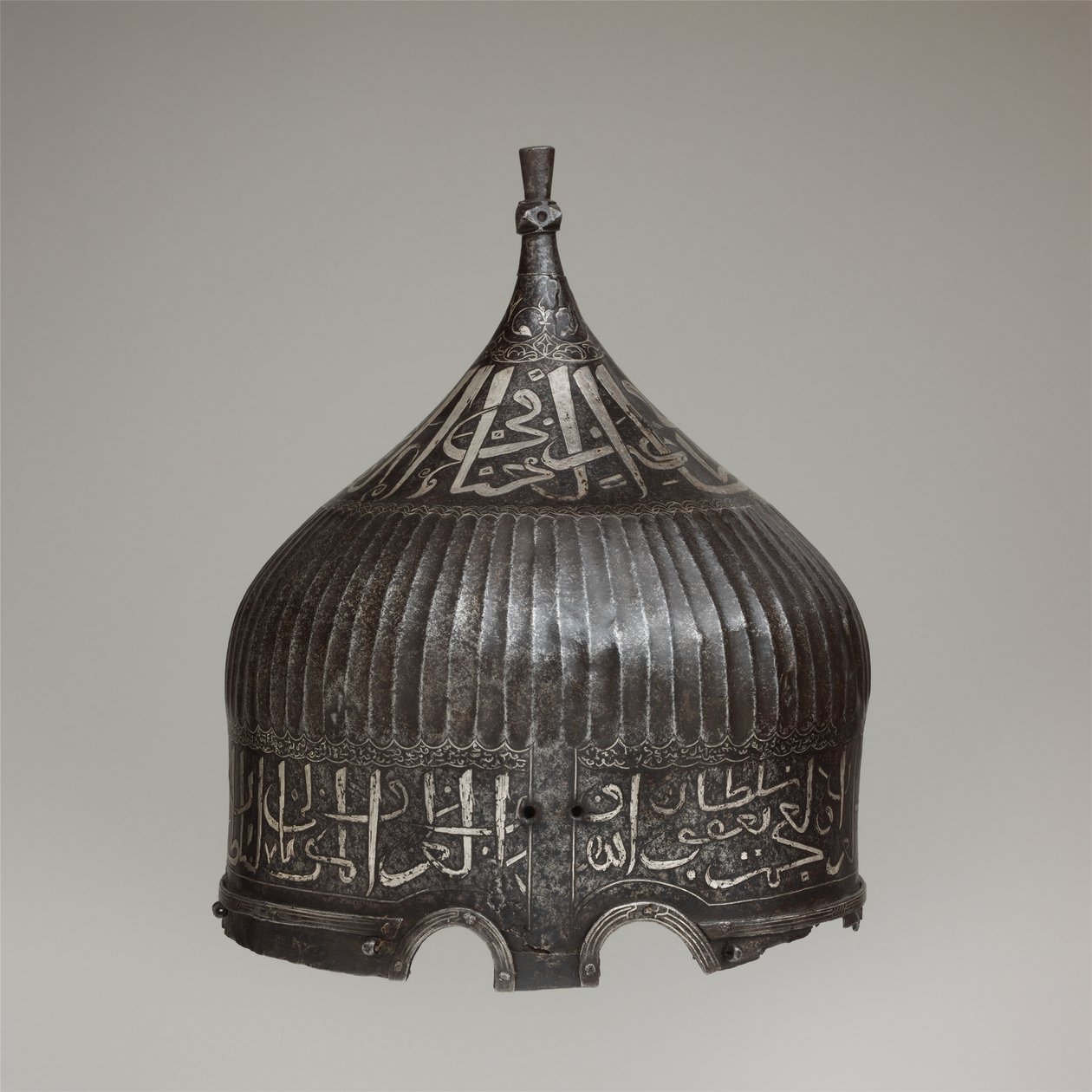 पगड़ी हेलमेट, c.1478-90 (इस्पात, लोहा, चांदी) द्वारा स्कूल तुर्की