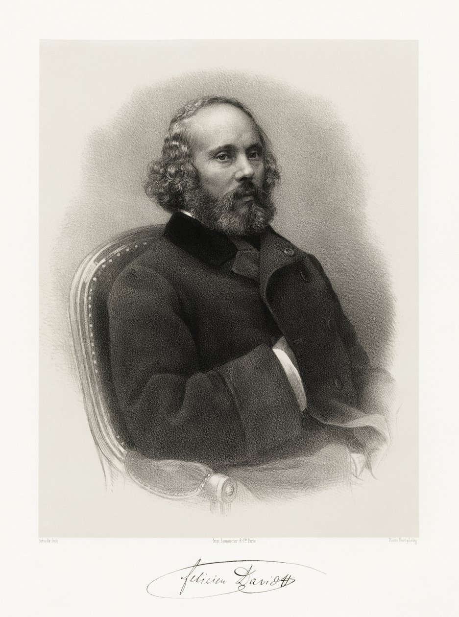 फेलिसियन डेविड, 1865-66 द्वारा शुल्ज़