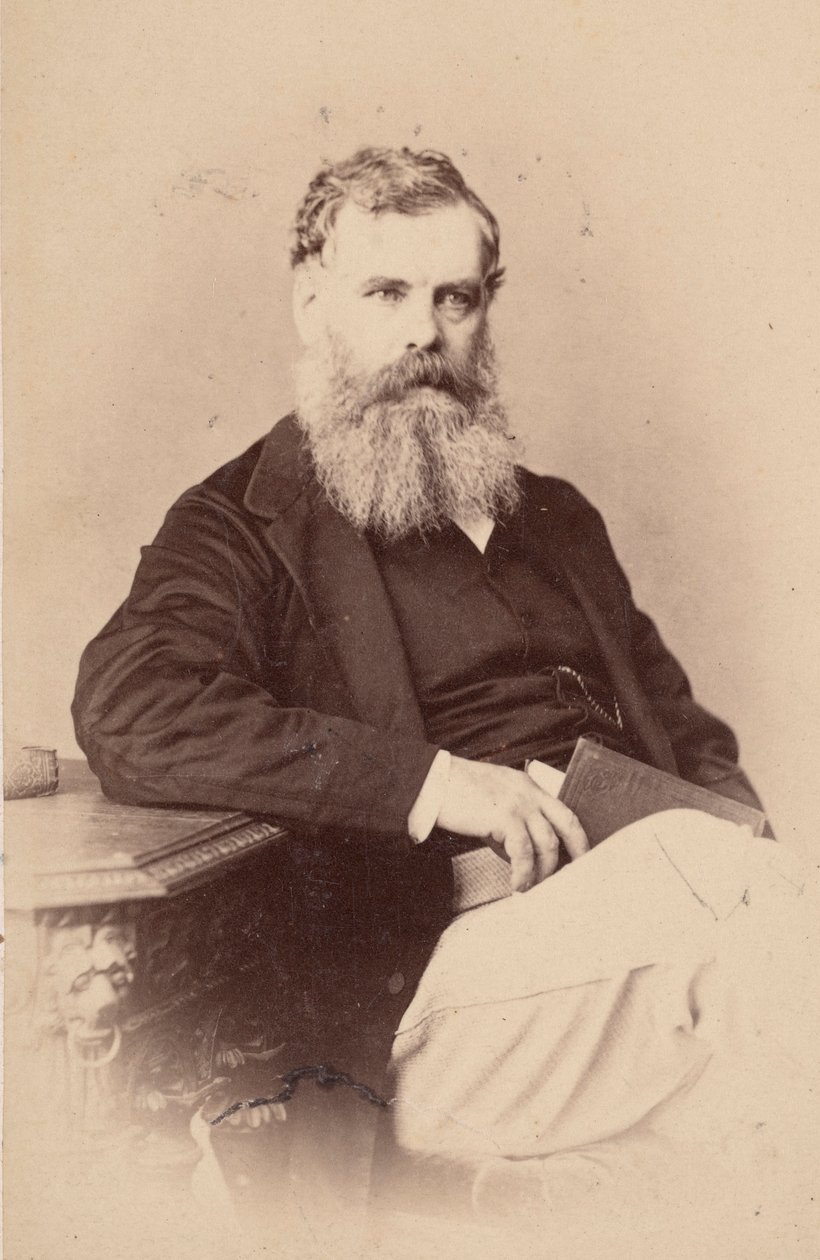 1876 से पहले थॉमस ओल्डहम 1816-1878 का पोर्ट्रेट। द्वारा श्वार्जचाइल्ड एंड कंपनी