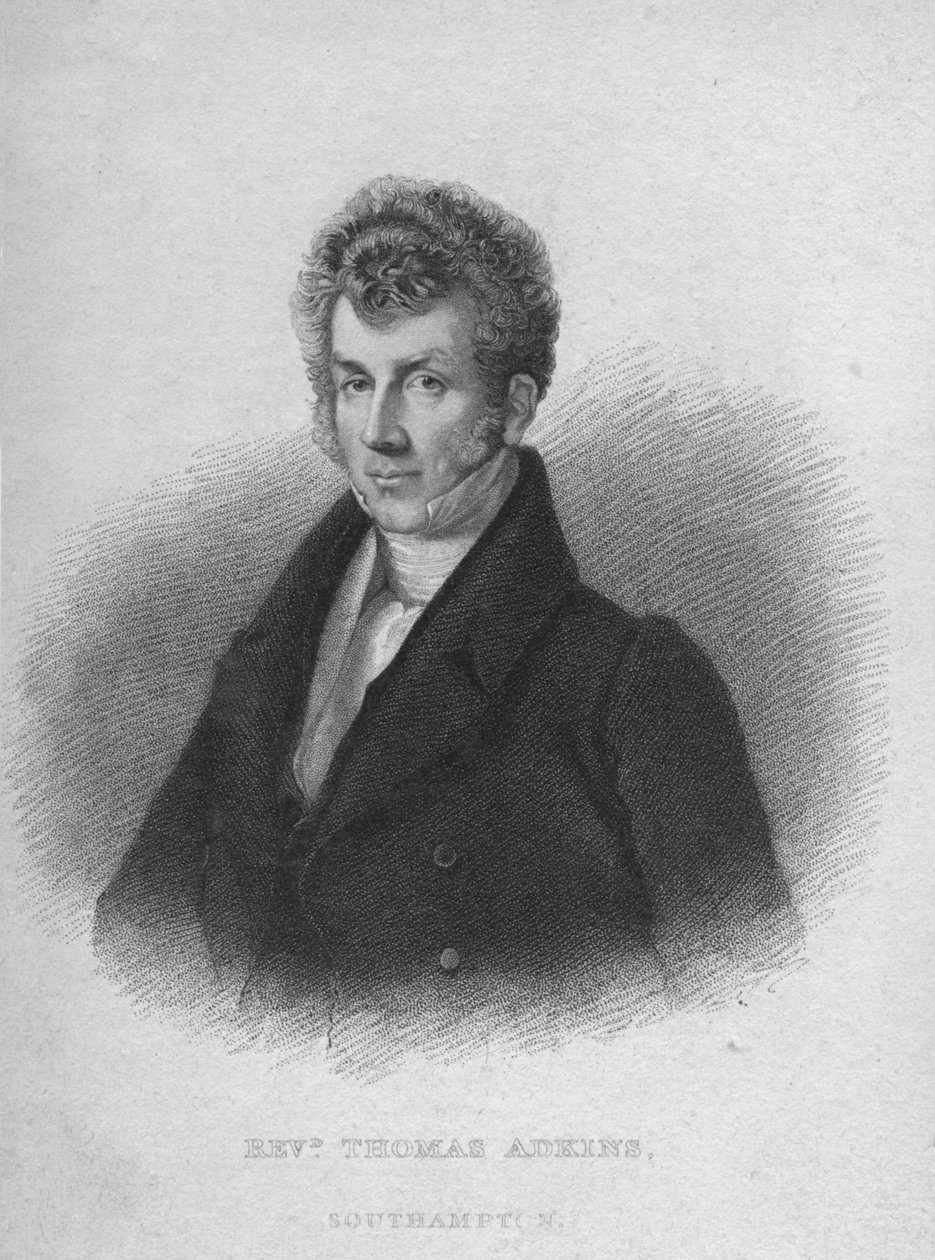 रेवरेंड थॉमस एडकिंस, c1830 द्वारा सियर्स एंड कंपनी फेनर