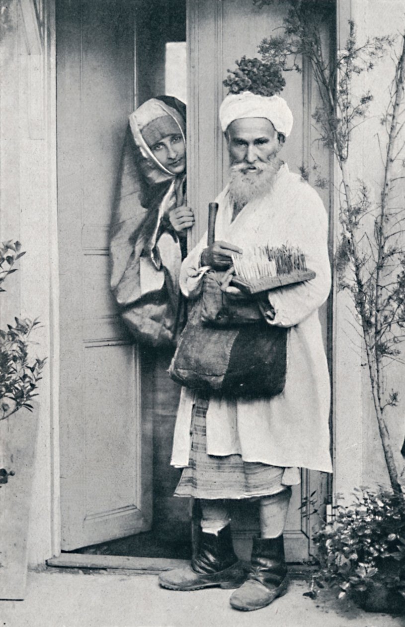 एक तुर्की पेडलर, 1912 द्वारा जेबह