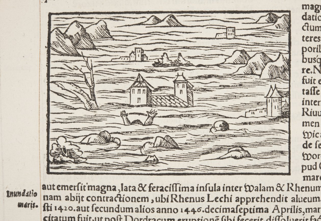 Cosmographia, Fol 516 का विवरण द्वारा सेबस्टियन मुंस्टर