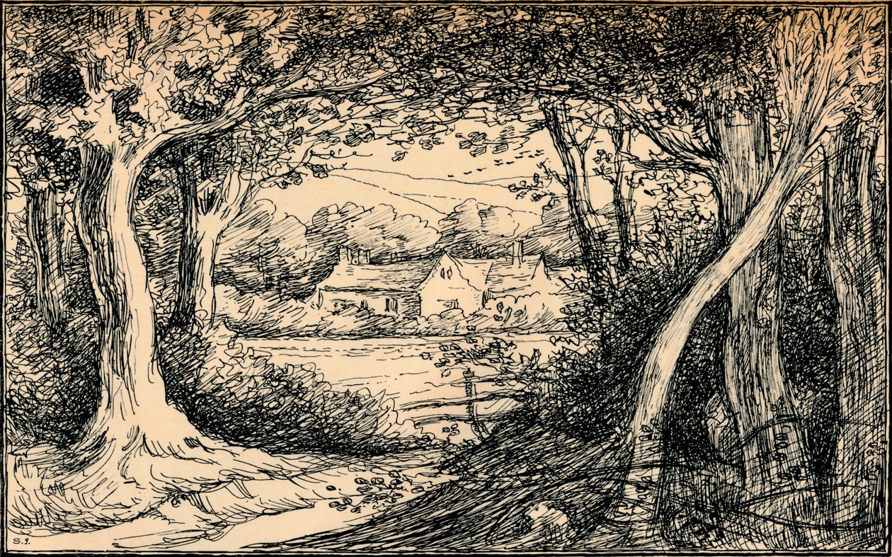 ग्लेड, ईपिंग फॉरेस्ट का अंत, c1900 द्वारा सेलविन छवि