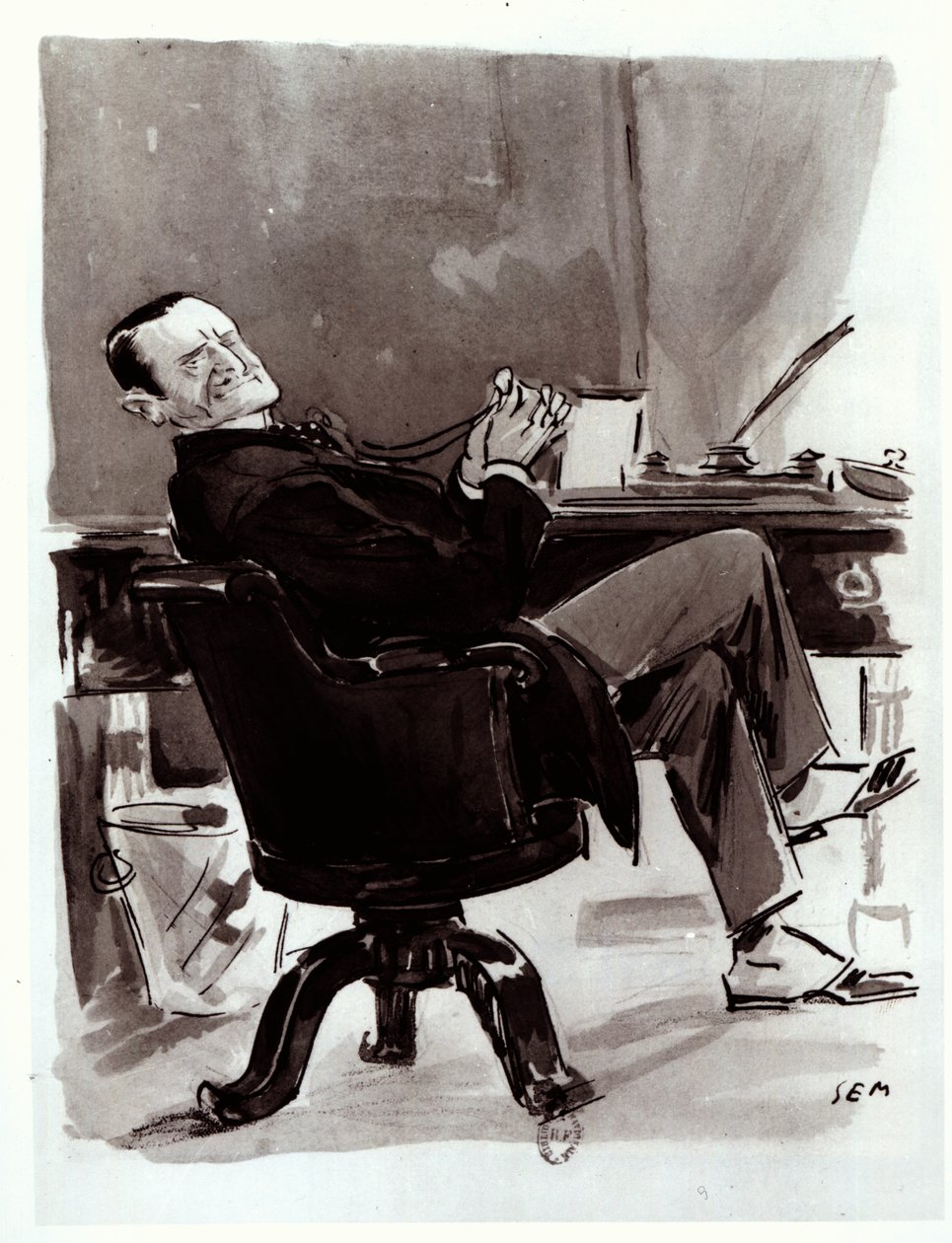 जॉर्जेस कोर्टलाइन (1858-1929) द्वारा Sem