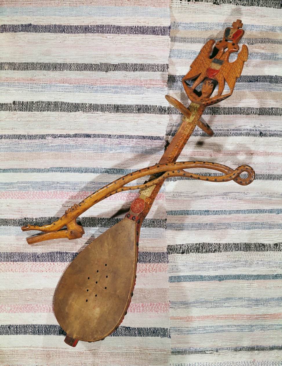 गुज़ला, c.1848 (लकड़ी) द्वारा सर्बियाई स्कूल