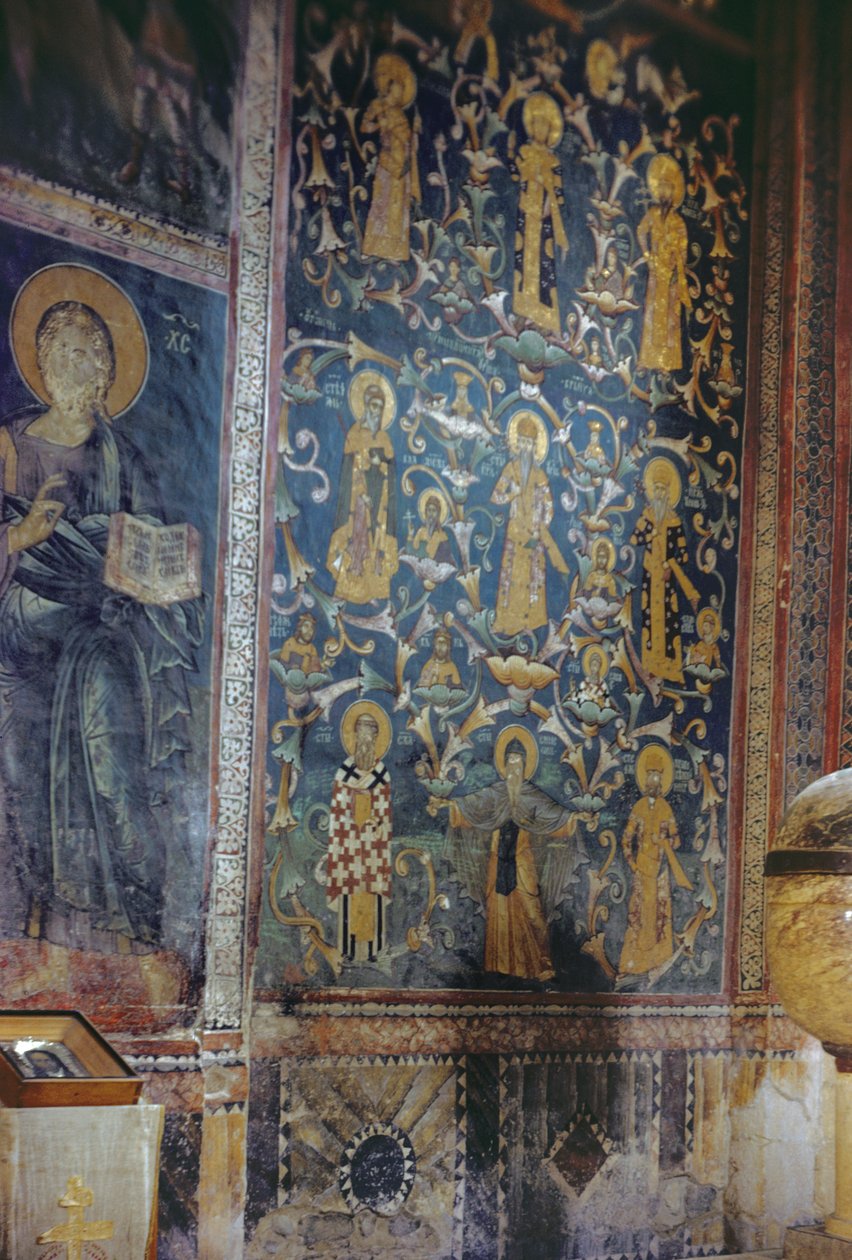 नेमंजिक फैमिली ट्री, 1335-48 द्वारा सर्बियाई स्कूल