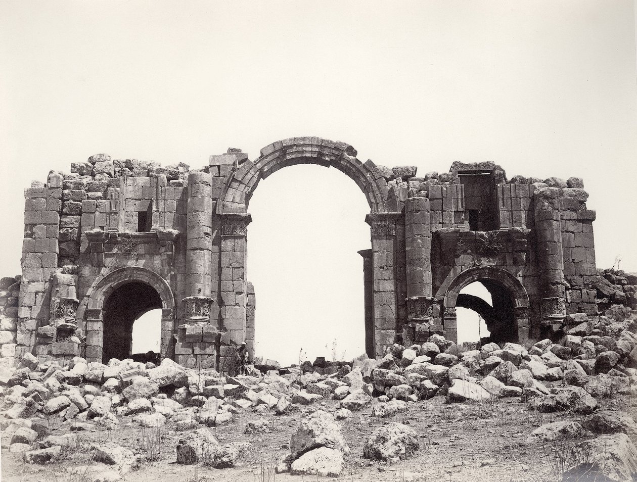 जेरैश, 1867 में हैड्रियन आर्क द्वारा सार्जेंट हेनरी फिलिप्स