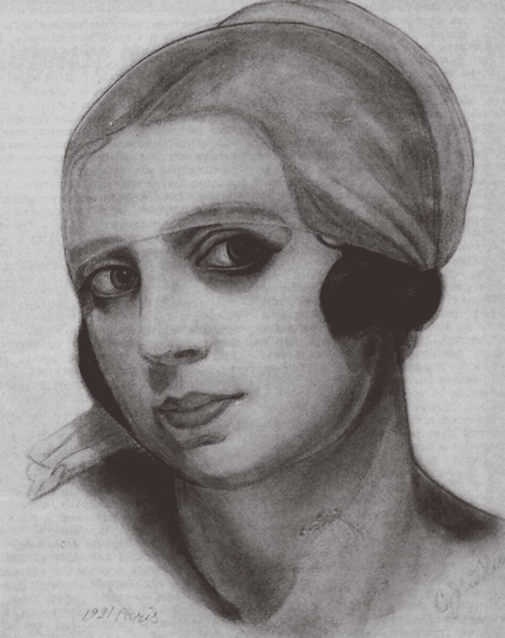 वेरा डी बोसेट स्ट्रविंस्की 1888-1982, 1921 द्वारा सर्गेई यूरीविच सुडेकिन