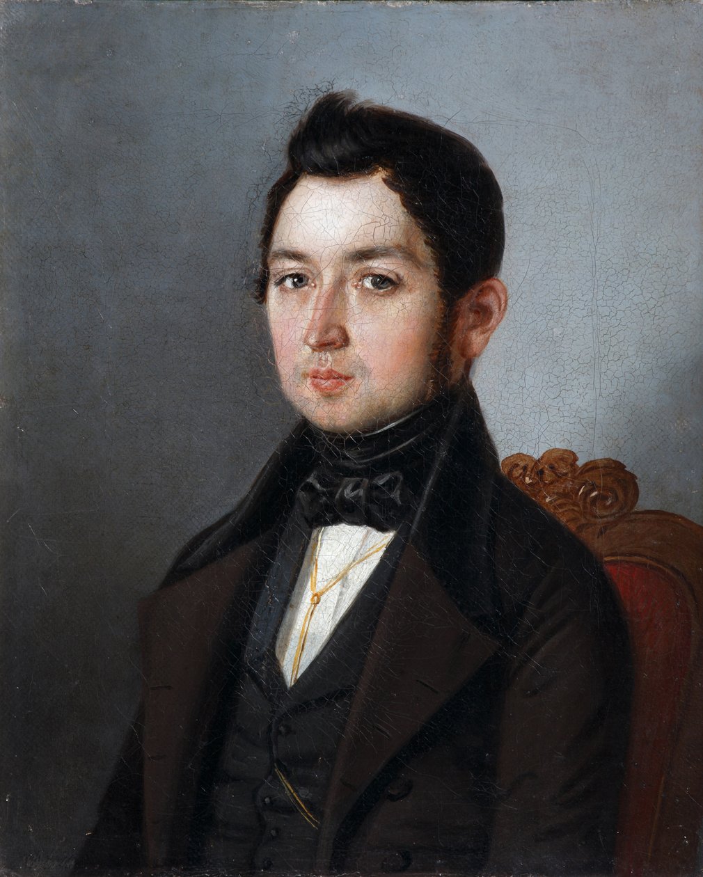 इवान इवानोविच मोलनार का पोर्ट्रेट 1802-1872, 1840 द्वारा सर्गेई इवानोविच ख्लोबिस्टायेव