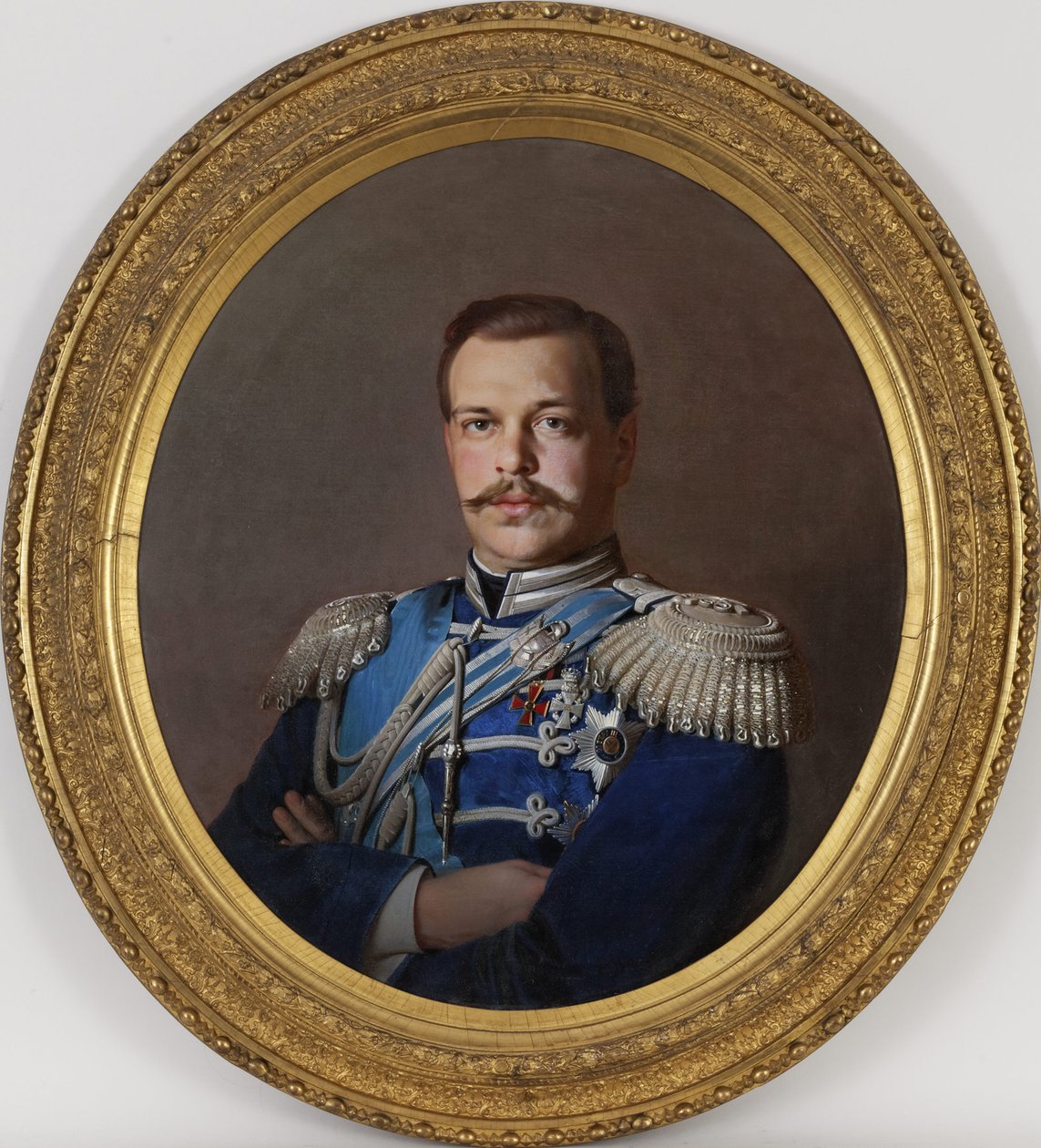 सम्राट अलेक्जेंडर III 1845-1894, सीए 1865 का पोर्ट्रेट द्वारा सर्गेई कोंस्टेंटिनोविच ज़ेरानको