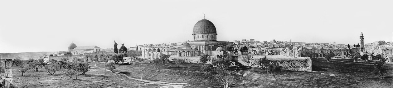 यरूशलेम का पैनोरमा, 1865 द्वारा सार्जेंट जेम्स एम। मैकडॉनल्ड्स