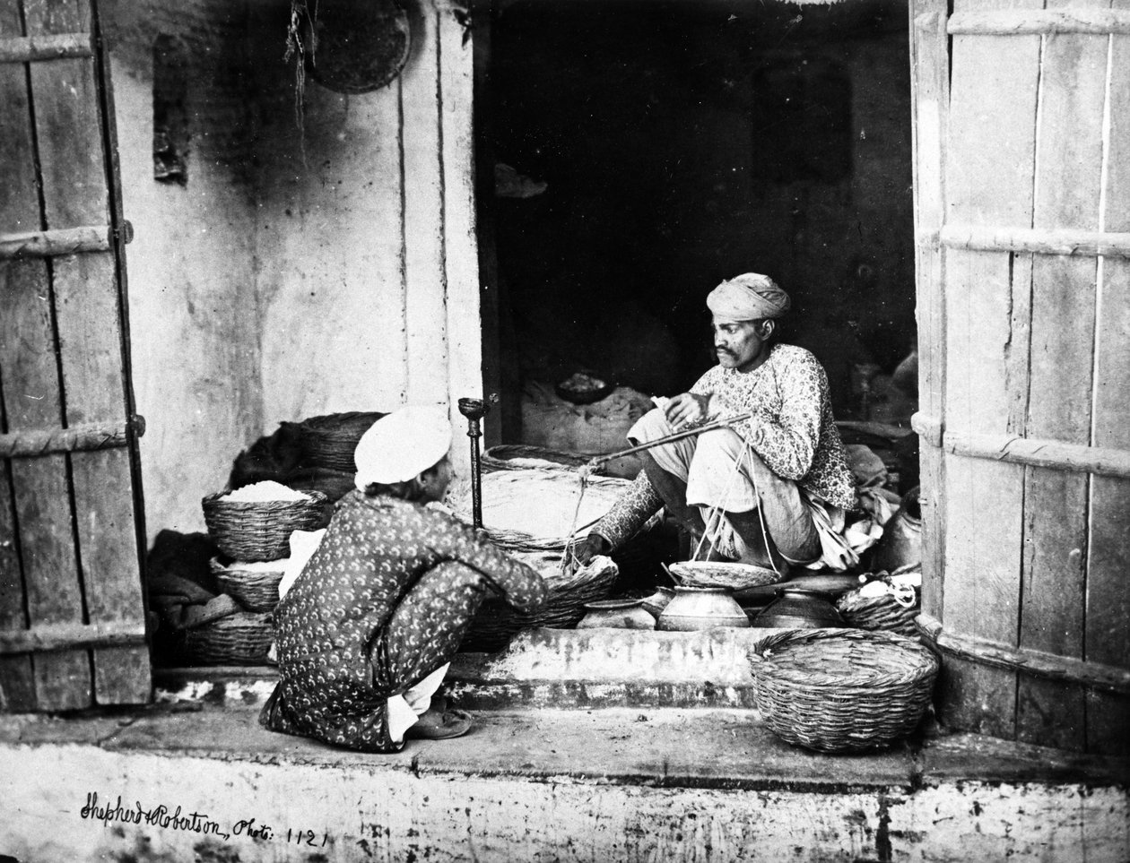 बनिया की दुकान, 1863 द्वारा शेफर्ड और रॉबर्टसन
