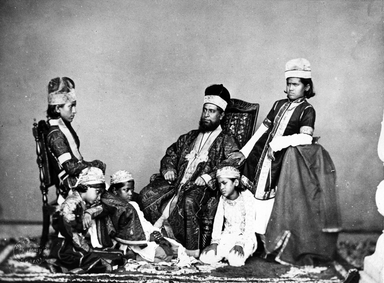 मोगल्स, दिल्ली c.1863 द्वारा शेफर्ड और रॉबर्टसन