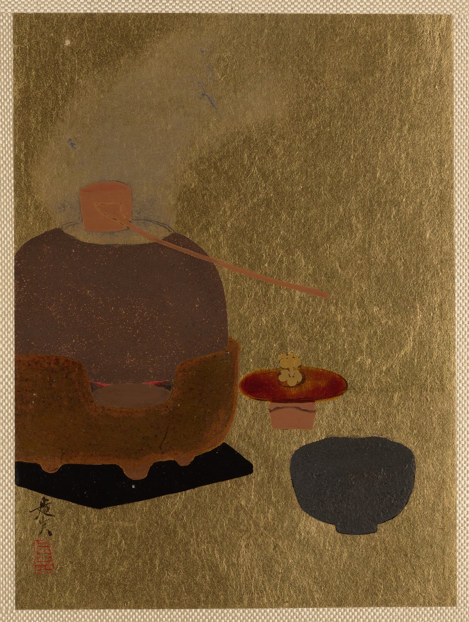 चाय समारोह उपकरण। द्वारा शिबता ज़ेशिन