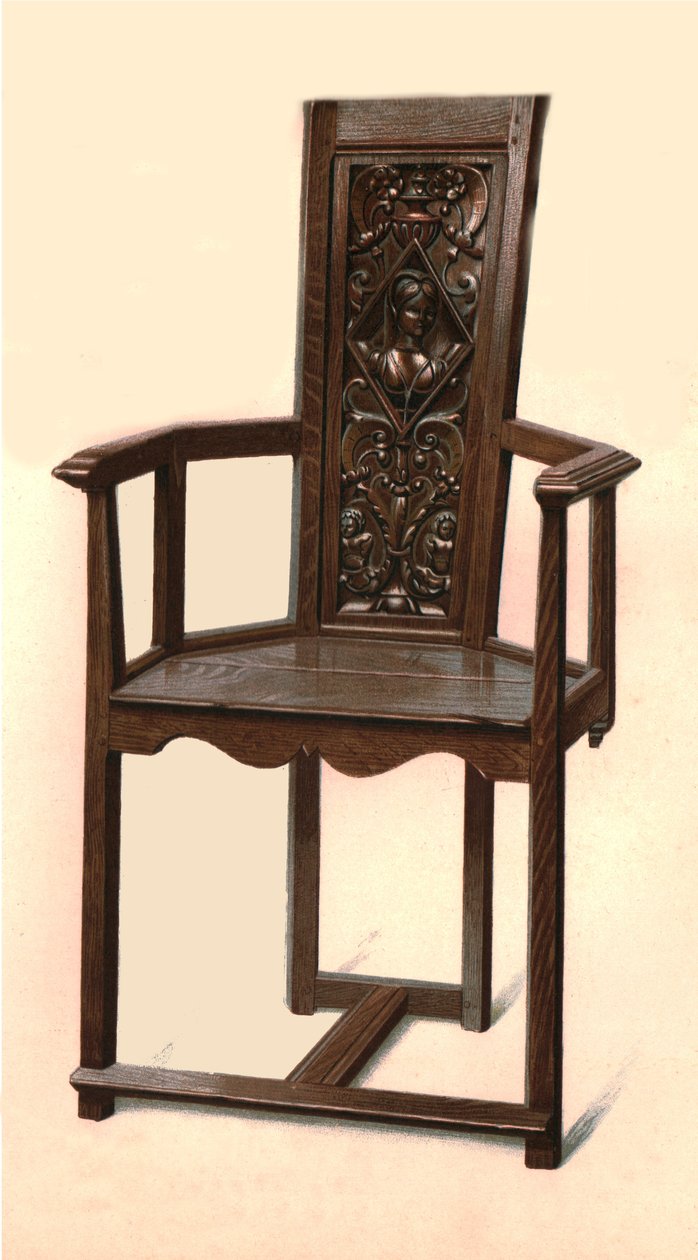 यू चेयर, 1904 द्वारा शर्ली चार्ल्स लेवेलिन स्लोकॉम्बे