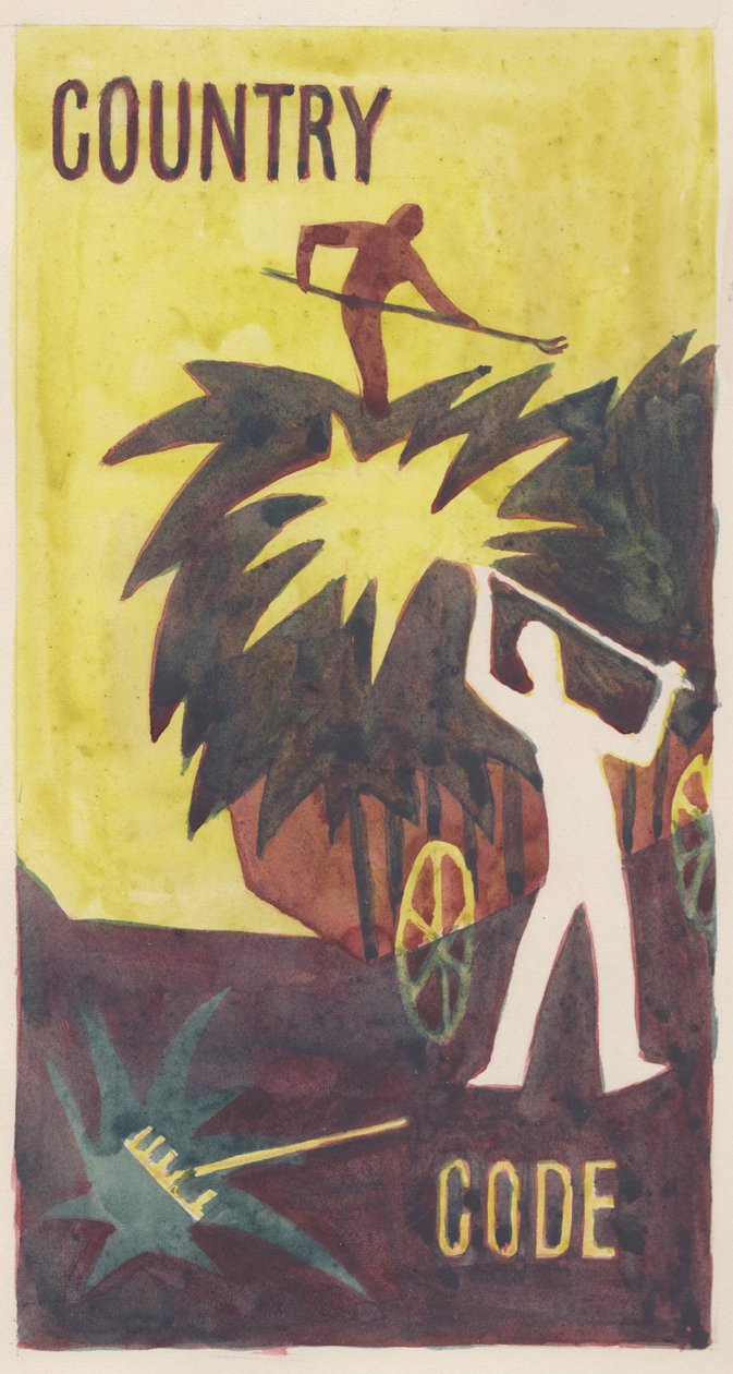 'कंट्री कोड', 1951। द्वारा शर्ली मार्खम