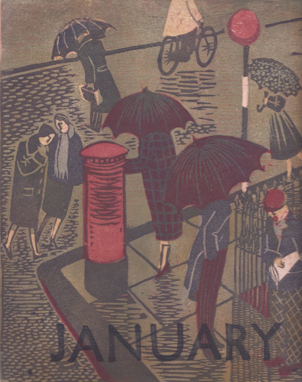 'जनवरी', 1951। द्वारा शर्ली मार्खम