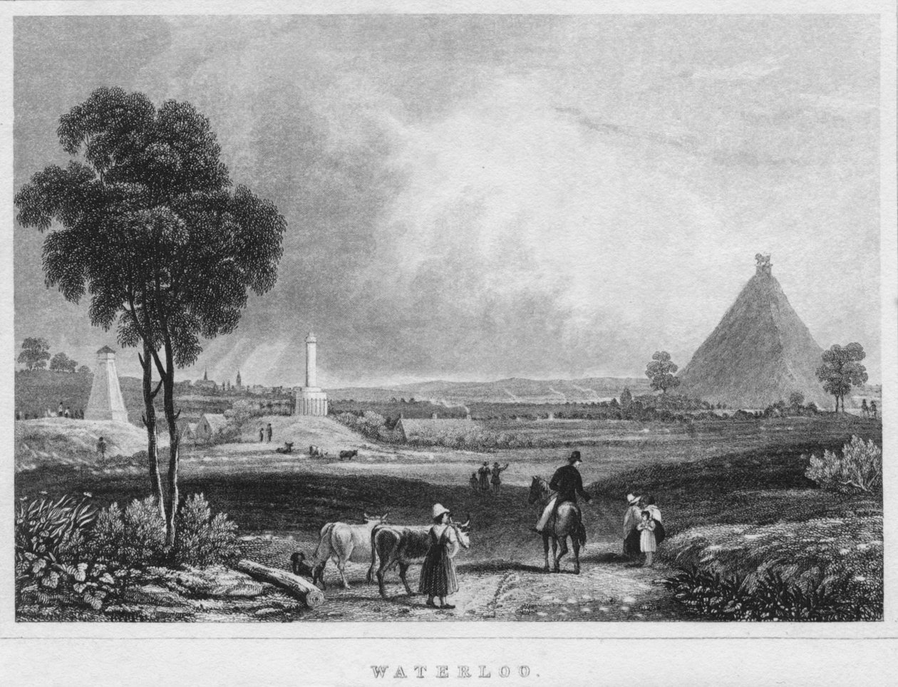 वाटरलू, 1850 द्वारा शूरी और बेटा