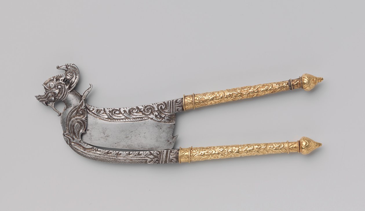 सुपारी काटने वाला, c.1690-1720 (लोहा और सोना) द्वारा सियामी स्कूल