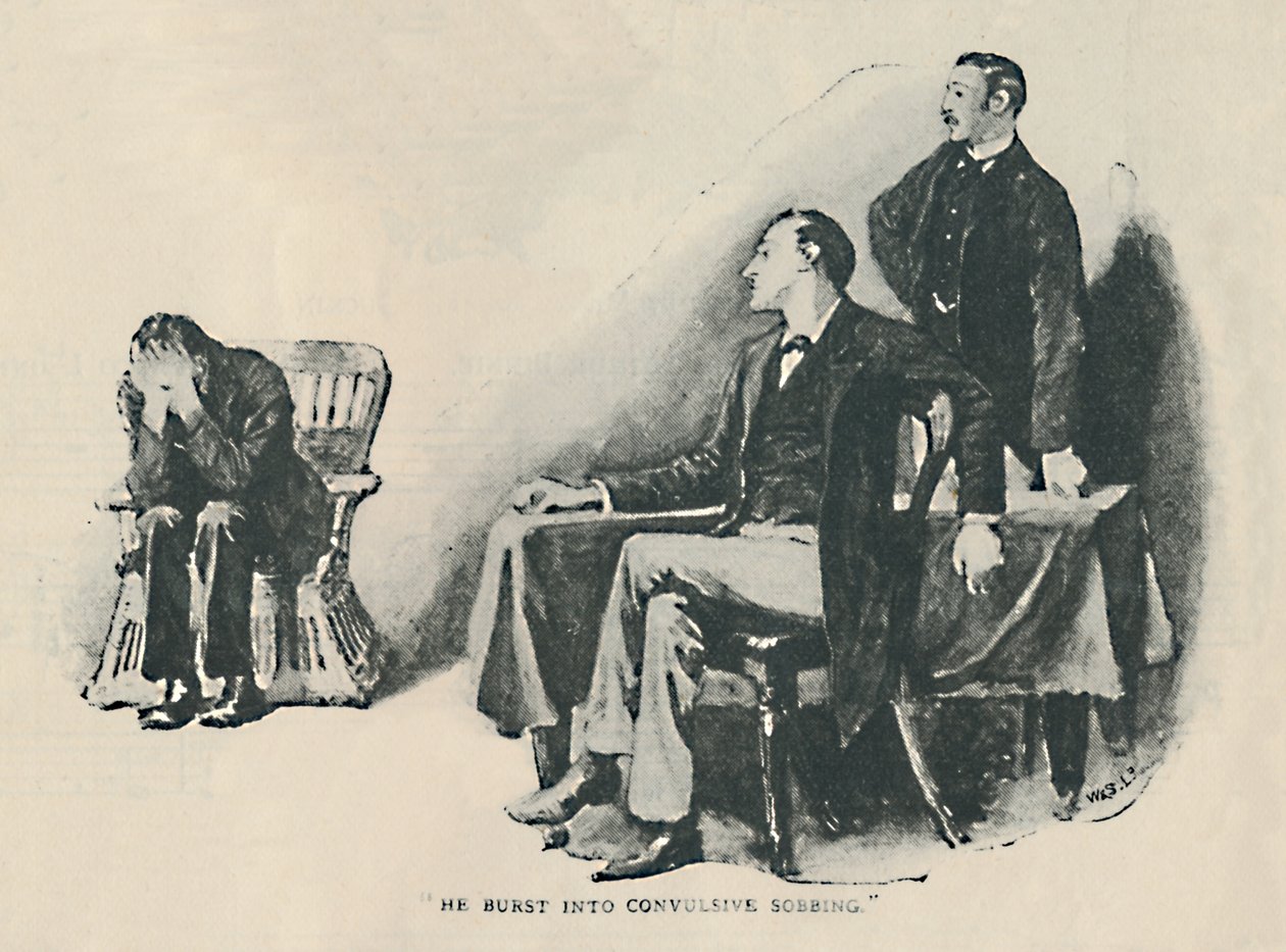 उन्होंने बर्स्ट इन कन्वल्सीबल सोबिंग, 1892 द्वारा सिडनी पगेट