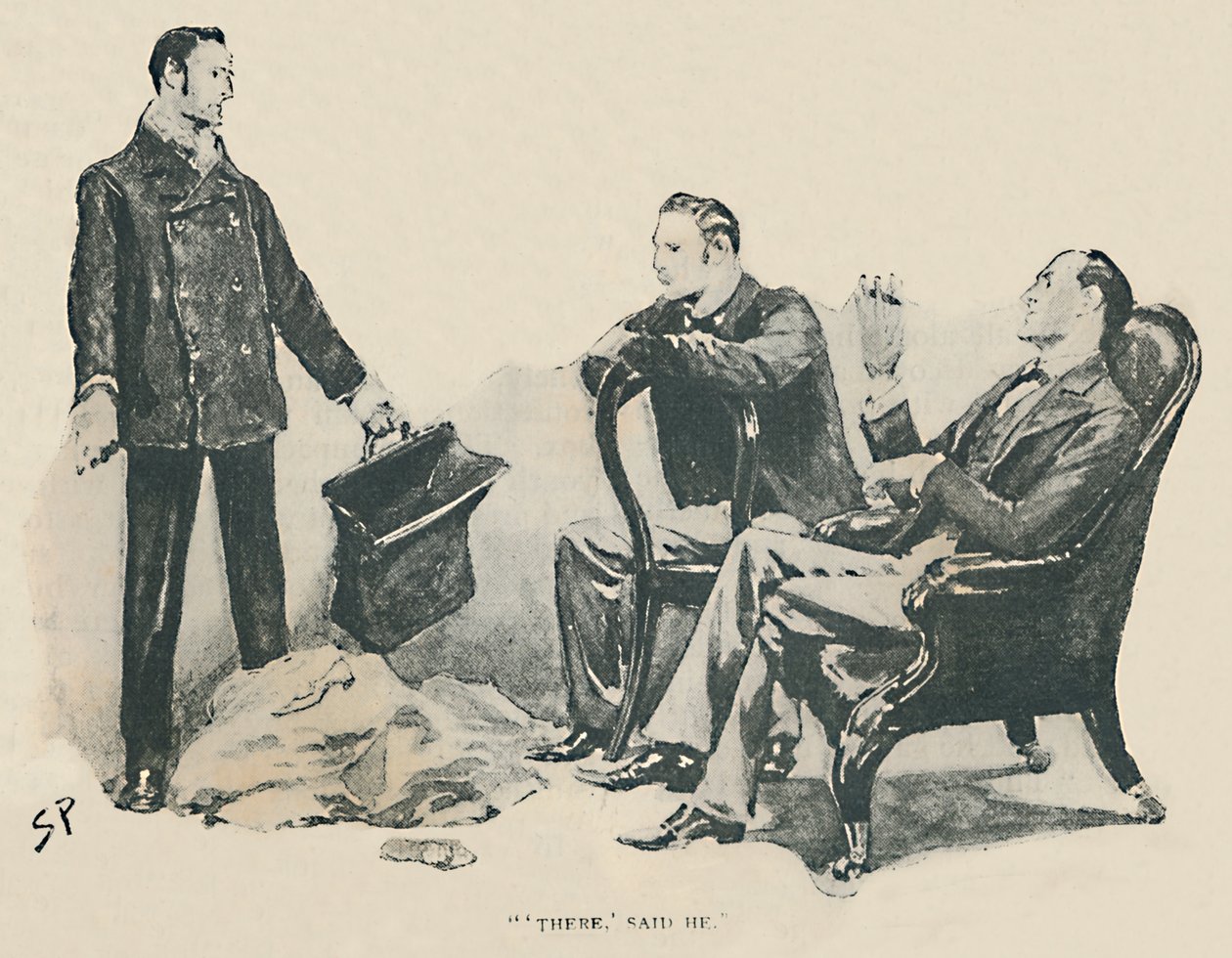 वहाँ, उन्होंने कहा, 1892 द्वारा सिडनी पगेट